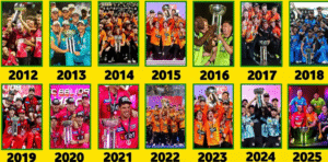 BBL Winners List​