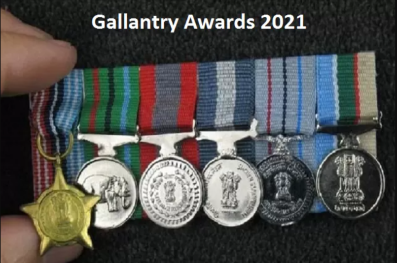 Gallantry Award Winners 2021